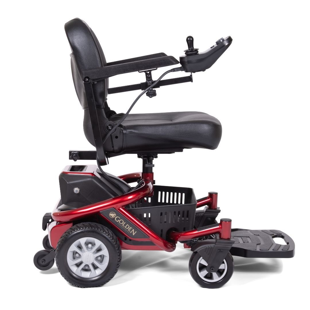 LiteRider Envy power wheelchair from Golden Technologies, compact and portable design